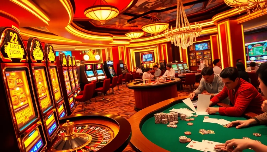 Experience the thrilling atmosphere of top 10 nhà cái uy tín casinos with lively gaming scenes.